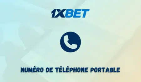 Numéro de téléphone portable 1xbet Congo