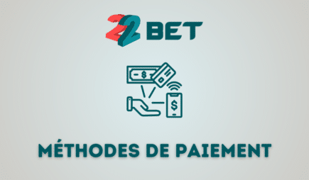 Méthodes de paiement 22bet Congo