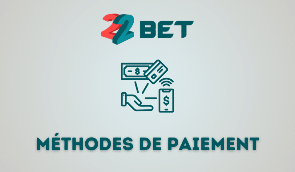 Méthodes de paiement 22bet Congo